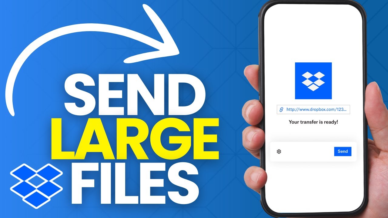 How to Send Large Files on Dropbox (2025) - YouTube