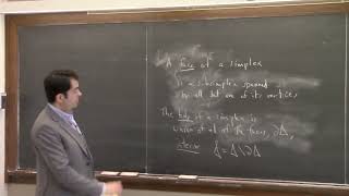 11. ∆-Complexes; Simplicial Homology - Pierre Albin