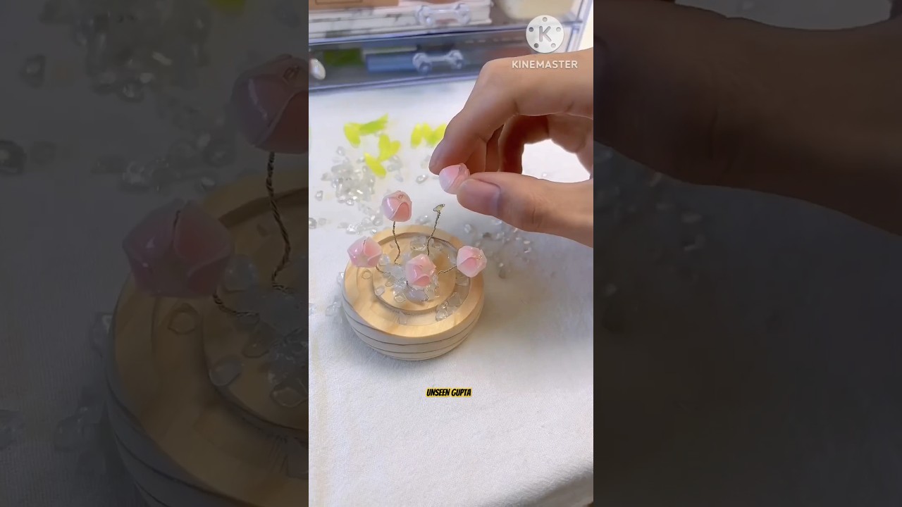 Lighting Tulip flower mini pot 