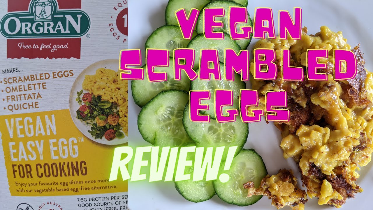 Reviewing Orgran Vegan Scrambled Eggs