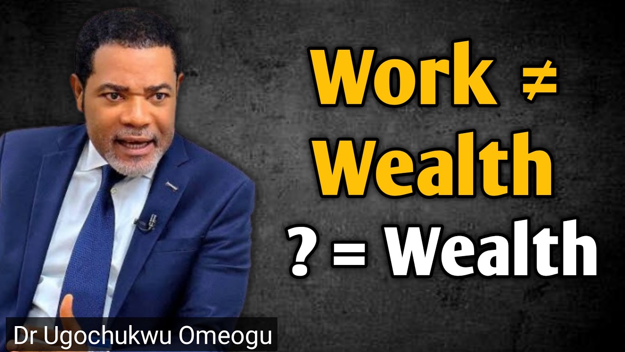Do Not Over Work To Be Rich | Dr Ugochukwu Omeogu