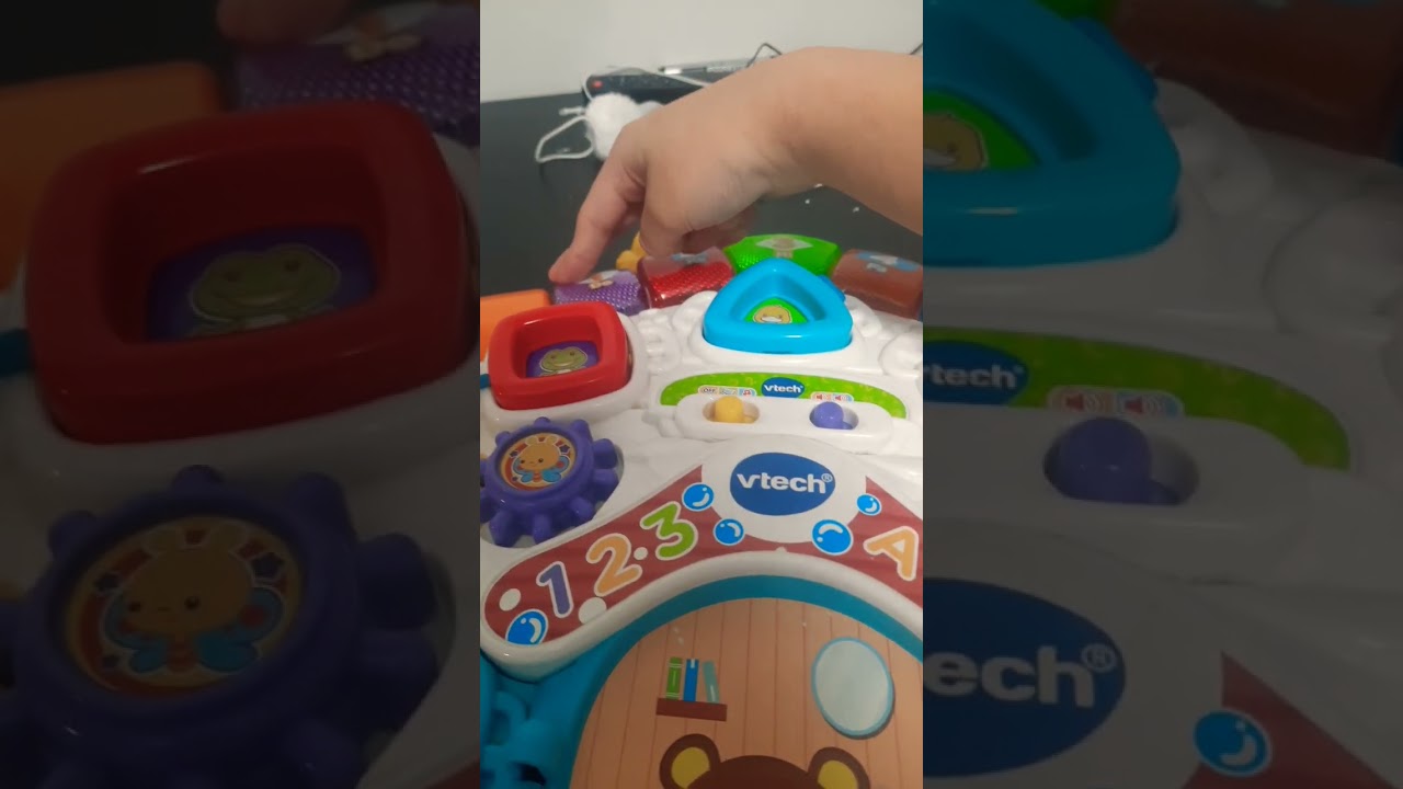 vtech sit-to-stand stroll & discover activity walker