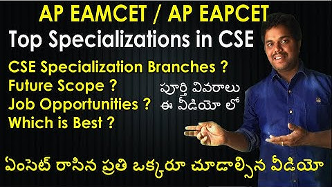 Top Specializations in CSE | Best Specialization in CSE | CSE Specialization Branches | Purushotam