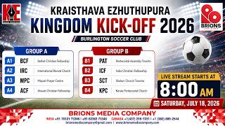 Kingdom Kickoff 2026 | Kraisthava Ezhuthupura | BRIONS Sports Network | #brionsmediacompany #bmc screenshot 1