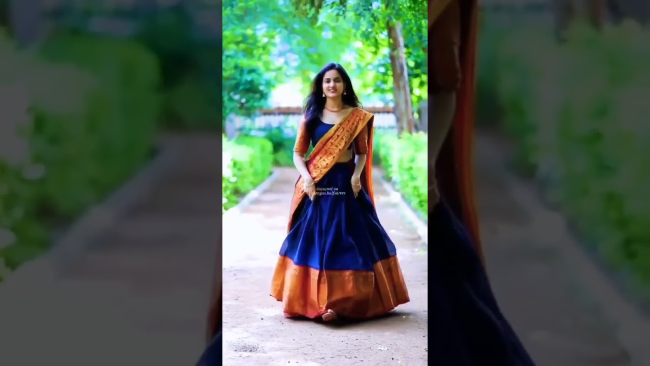 South indian lehenga design💥😍 