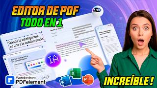 Editor de PDF con IA: traduce, edita, resume y convierte PDFs