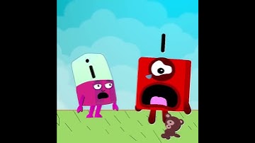 NUMBERBLOCK ONE SCREAMING FOR HELP #xanimeshorts #shorts #nova #pitty #trending #funny #video