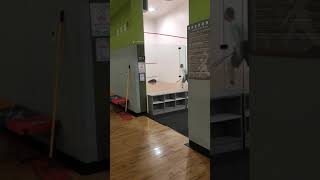 Daily Life - #030 12:30p.m. #板橋國民運動中心 #壁球 #squash #banchiao #newtaipeicity #sportscenter