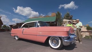 1956 Cadillac Sedan de Ville | Chrome Cruiser | Pacific Coral with Ivory Top