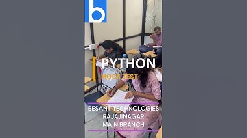 Python Mock Interviews @ Besant  Technologies RajajiNagar Bangalore