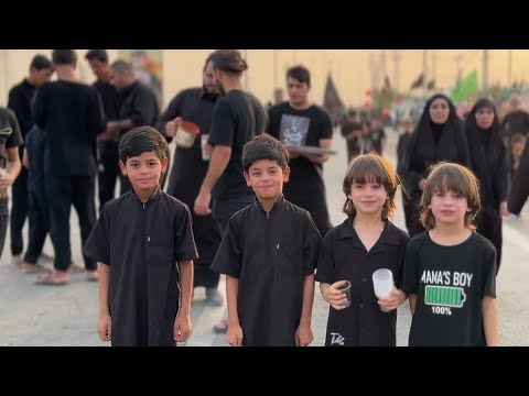 حانت الزيارة هيئة شيخ الأنصار تقدم خدماتها السنوية للزائرين المتوافدين الى كربلاء الح سين ع