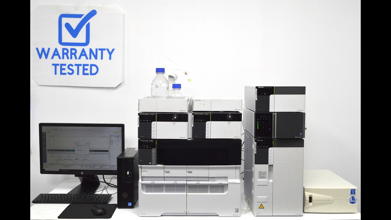 youページ Shimadzu UHPLC System (Nexera Hybrid) with Dual LC‑20ADXR Pumps