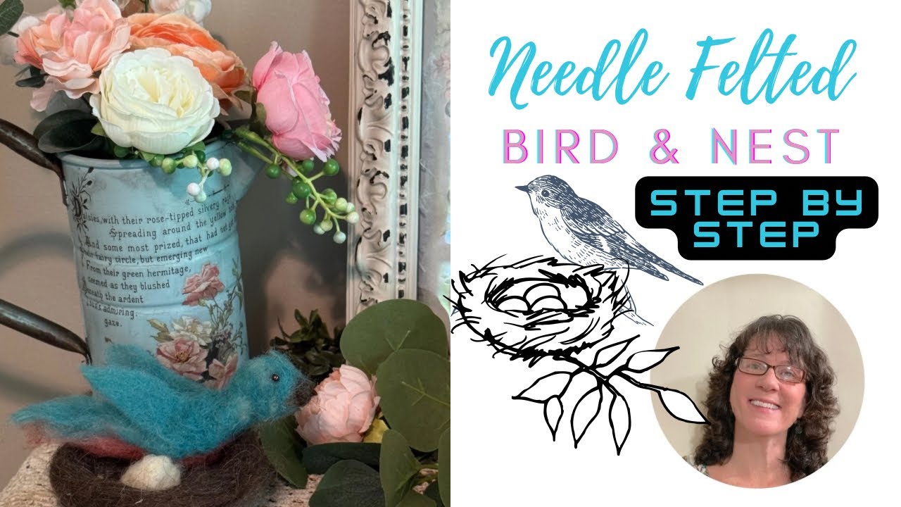 Needle Felt for Beginners HOW TO 