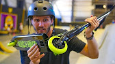 Review of Razor A5 Air Kick Scooter by stay-at-home Dad - YouTube