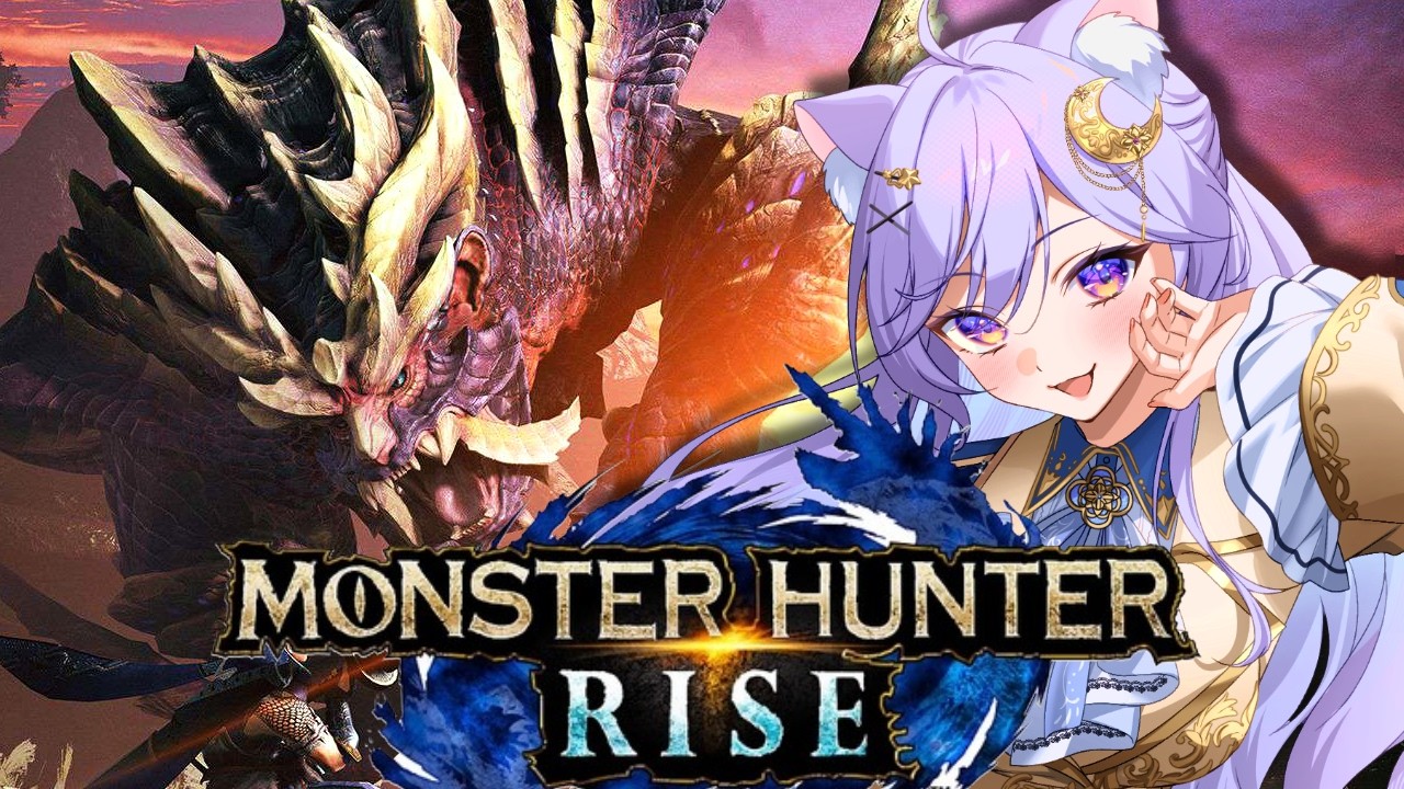 【PS版 モンハンライズ】0から始めるカムラ生活!キャラクリから!【モンスターハンターライズ/MHRise】【Vtuber/ライブ配信/卯月はる】
