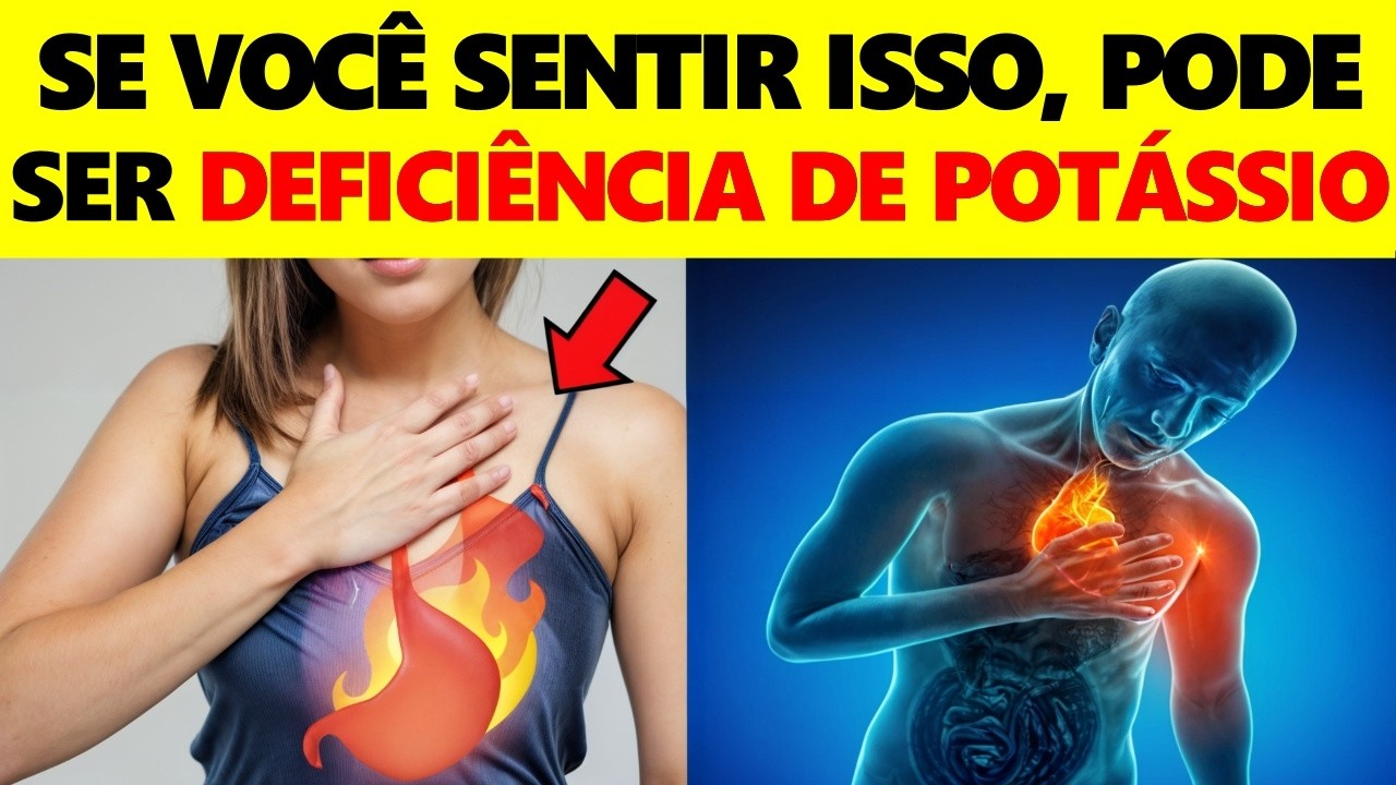 ALERTA! 9 Sinais Silenciosos de FALTA de Potássio que Você não Pode ...