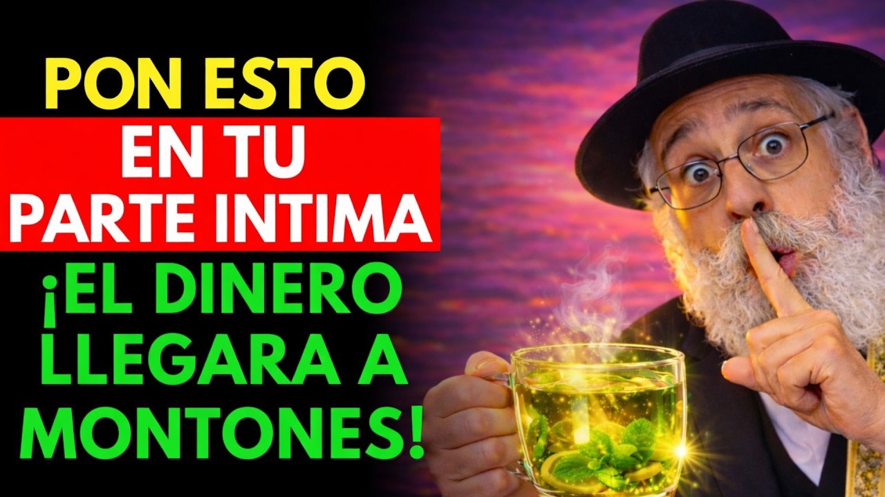 Pon Esto en tu PARTE INTIMA – verás que el DINERO y la PROSPERIDAD fluyen hacia ti | Sabiduría Judía