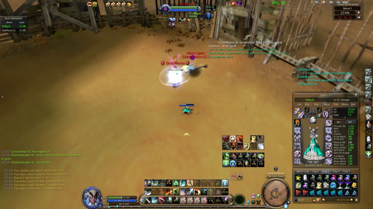 AION 5.3 - Templar vs SM - Templar PvP