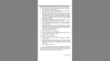 TSPSC GROUP-IV 2024 CERTIFICATE VERIFICATION DOCUMENTS