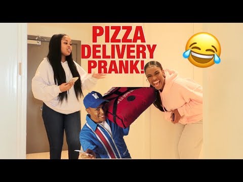 why-you-texting-my-man-prank-infront-of-pizza-delivery-guy!🤣🤭