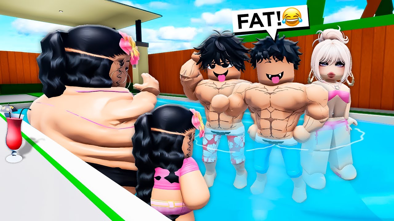 FAT to BADDIE.. (Brookhaven RP🏡)