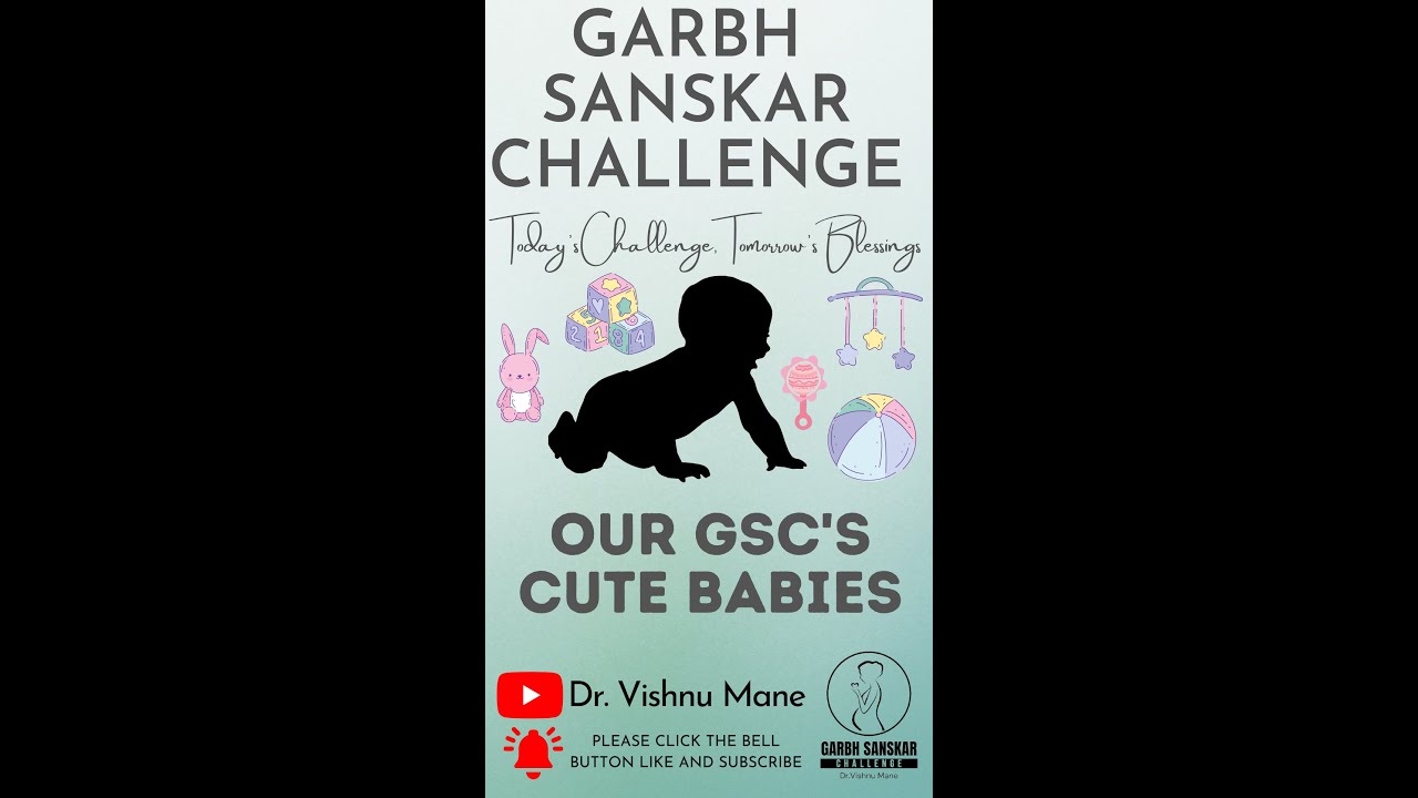 GSC's Cute 10 Month Baby Girl starting to freely walk🥰 | Garbh Sanskar Challenge | Dr. Vishnu Mane
