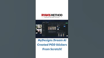 Publish AI Stickers to Etsy, Shopify in MINUTES w/ MyDesigns ($100/day Opportunity) #shorts