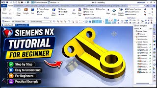 Siemens NX Tutorial For Beginners | Basic 3D Modeling