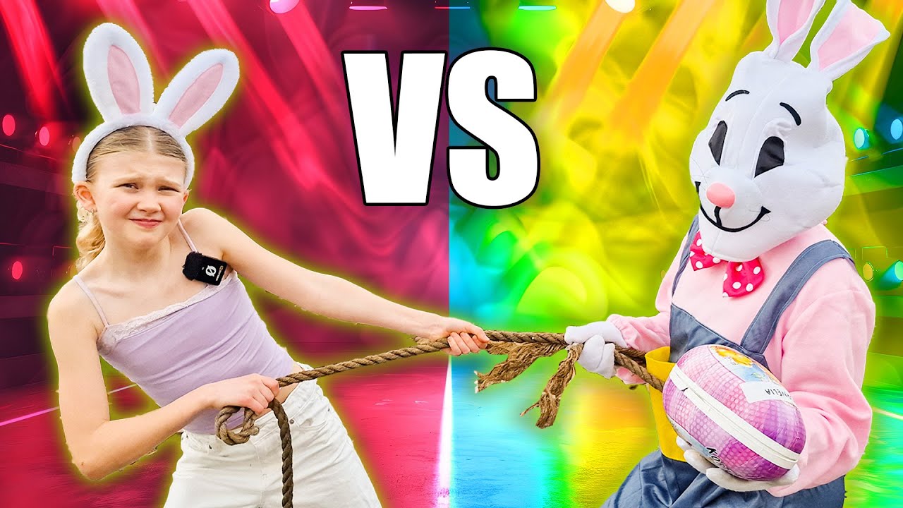 🐰💪 Femkamp mot Påskharen – Vinner Jag Eller Blir Jag Kanin?! 😱🎉