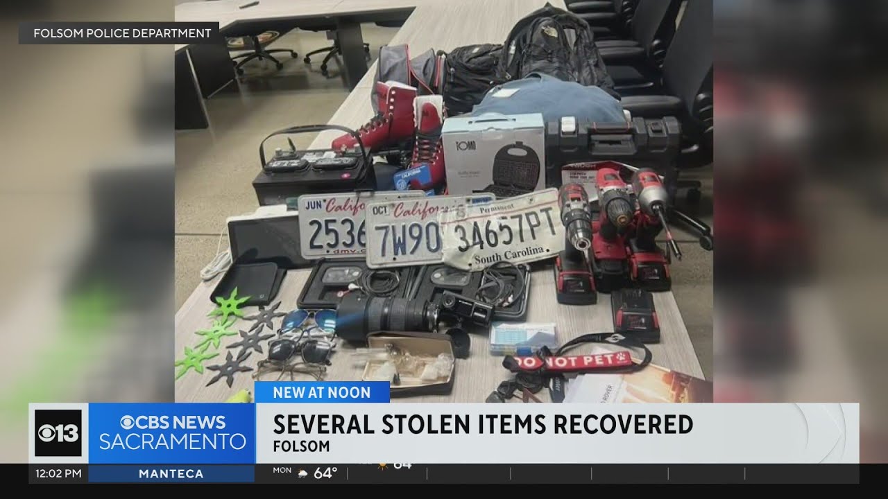 2 arrested after string of car burglaries in Folsom - YouTube