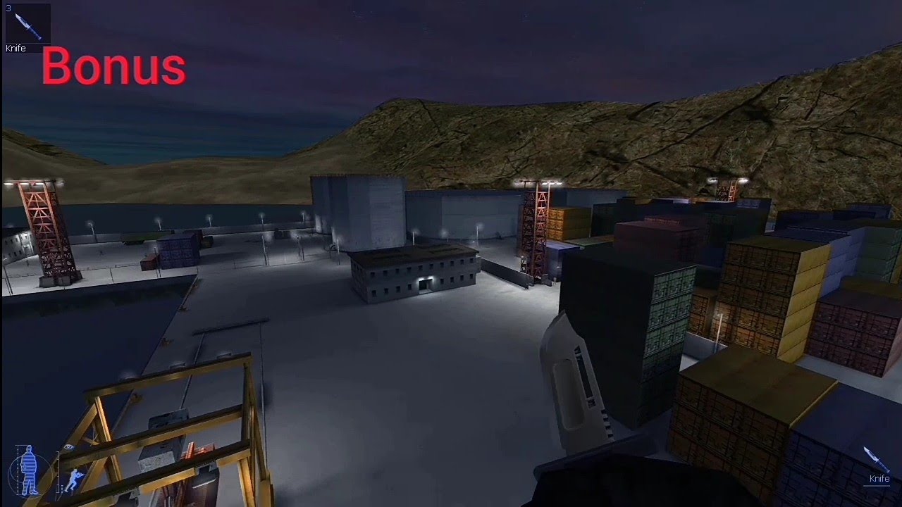 6 Ways to Enter the compound using crane In IGI 2 | (Showdown at the docks)