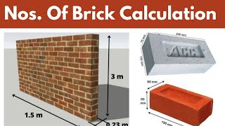 No of Bricks for 1 m3 | Cement Mortar Calculation | Numbers of Brick | Nos of bricks in Wall screenshot 5
