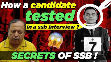 Secrets Of SSB Interview 2023🔥 How A Candidate Tested In A SSB Interview |  Learn With Sumit