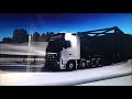 Timelapse of an abnormal load run