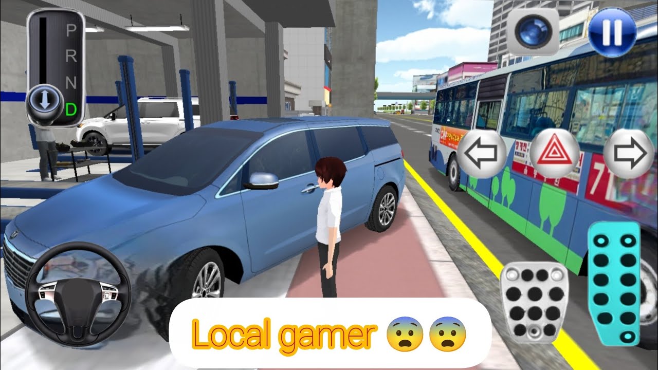 🚗 Kia Carnival New Model Parking Test | 3D Driving Class Car Game Android #gameplay #cargame.