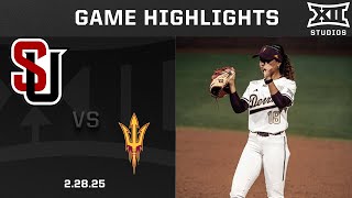Seattle U vs. Arizona State (2.28.25) Highlights | 2025 Big 12 Softball screenshot 1