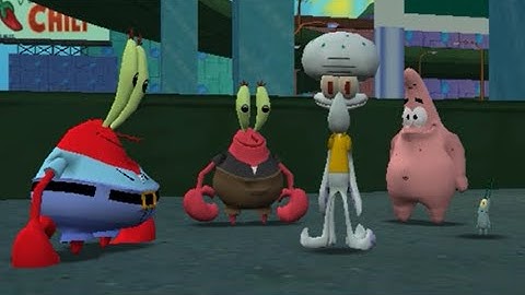 The Simpsons Hit & Run Annoy Squidward Mod Level 2