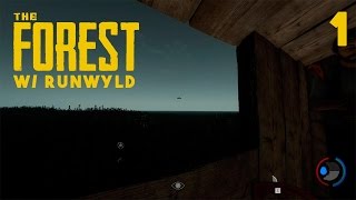 The Forest co-op w/ Runwyld - E1 - Building our home with the turtles!