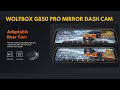 Installation & Setup : Wolfbox G850 Pro DashCam User Guide