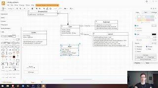 Object-Oriented Design (OOD) - Library Online System