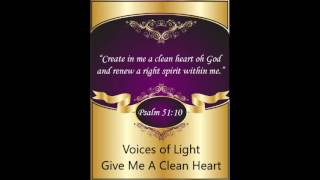 Give Me A Clean Heart chords
