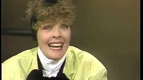 Diane Keaton on Letterman, January 24, 1985