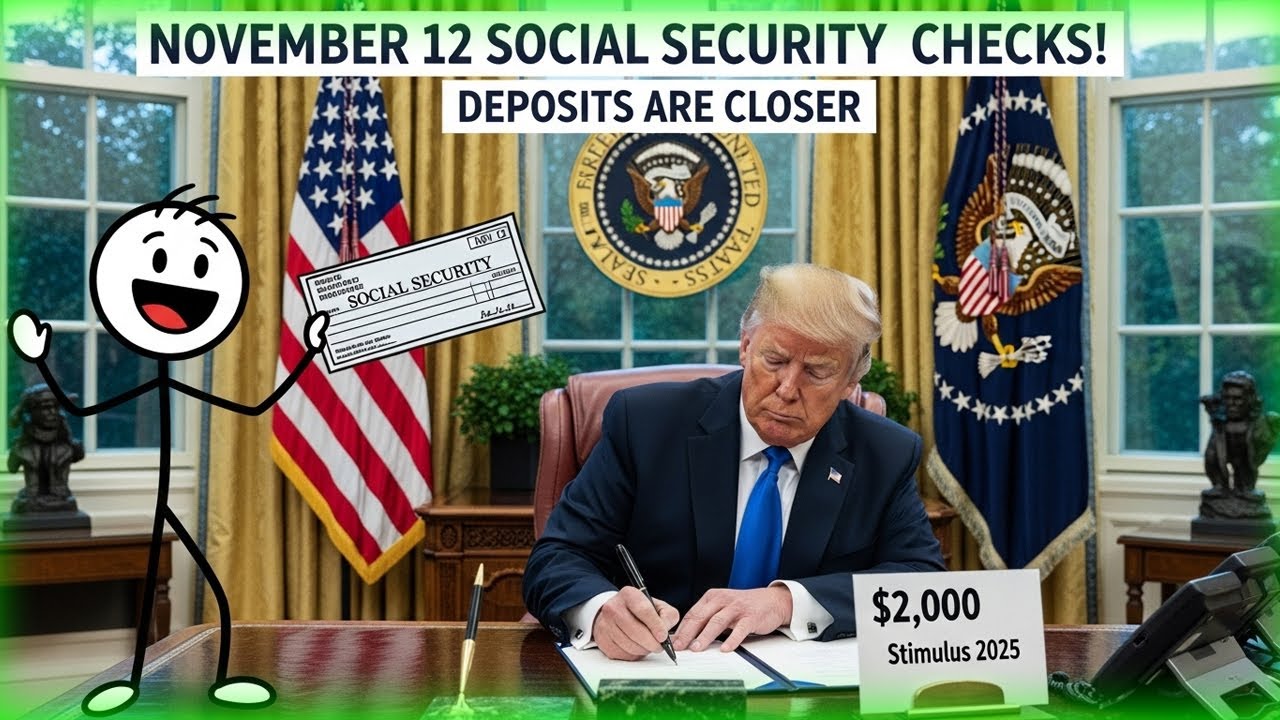 Social Security Checks Drop November 12th — And a Stimulus Surprise for 2025