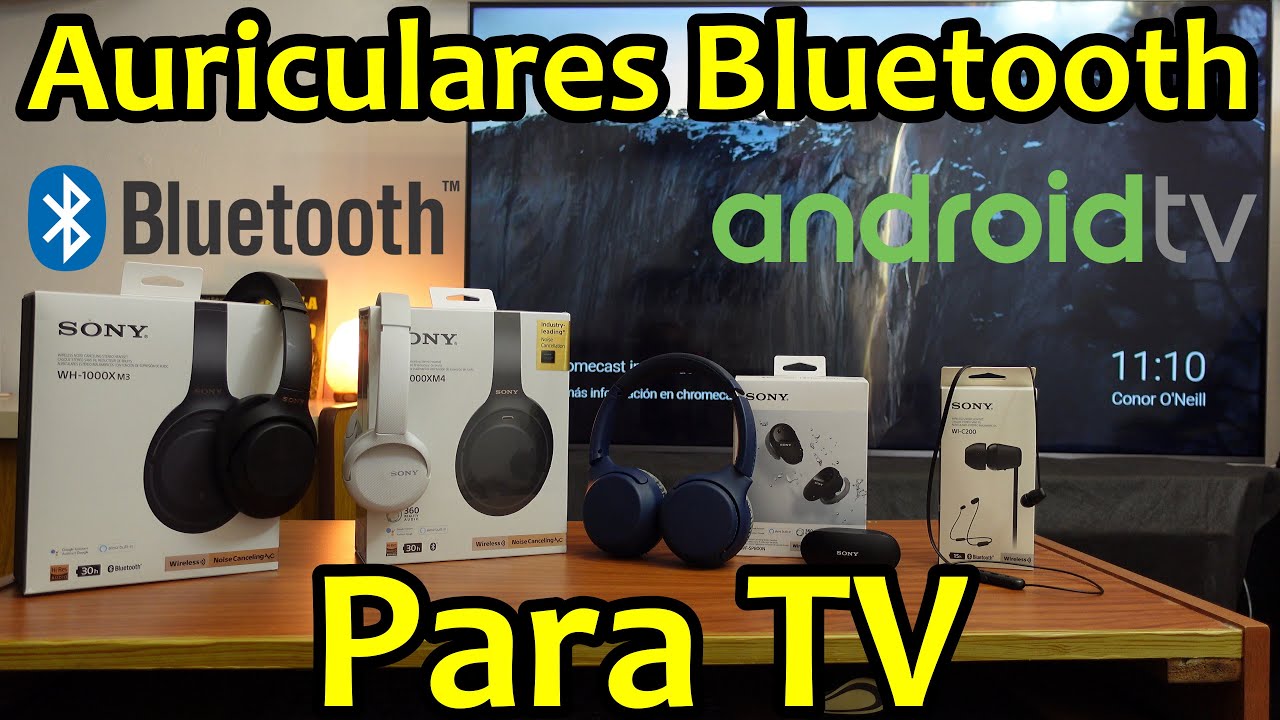 Auriculares bluetooth para TV - Cómo conectar Audífonos inalámbricos en  Android TV Bluetooth Headset 