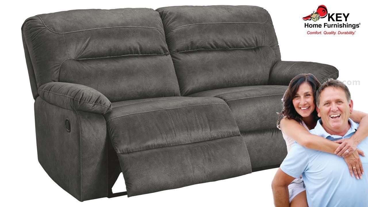 Ashley Bolzano 2 Seat Reclining Sofa (9380381) KEY Home YouTube