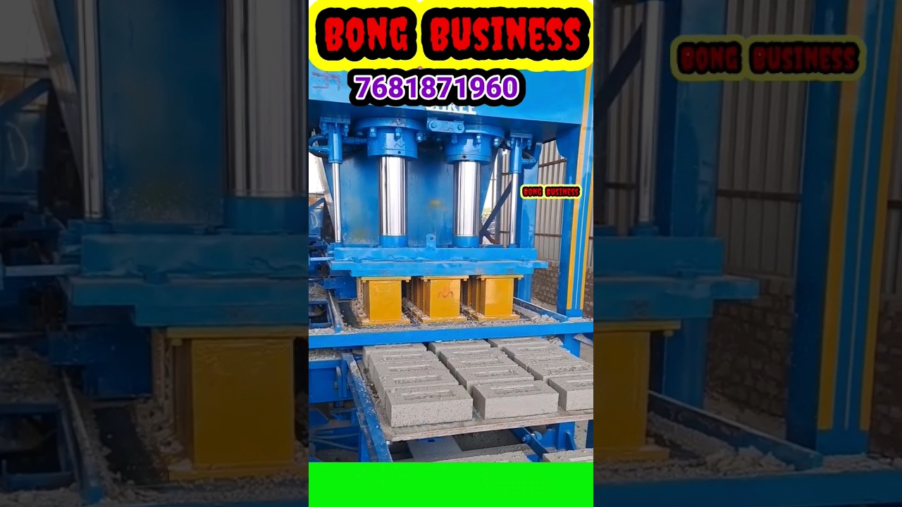 Flyash Bricks Manufacturing Business 