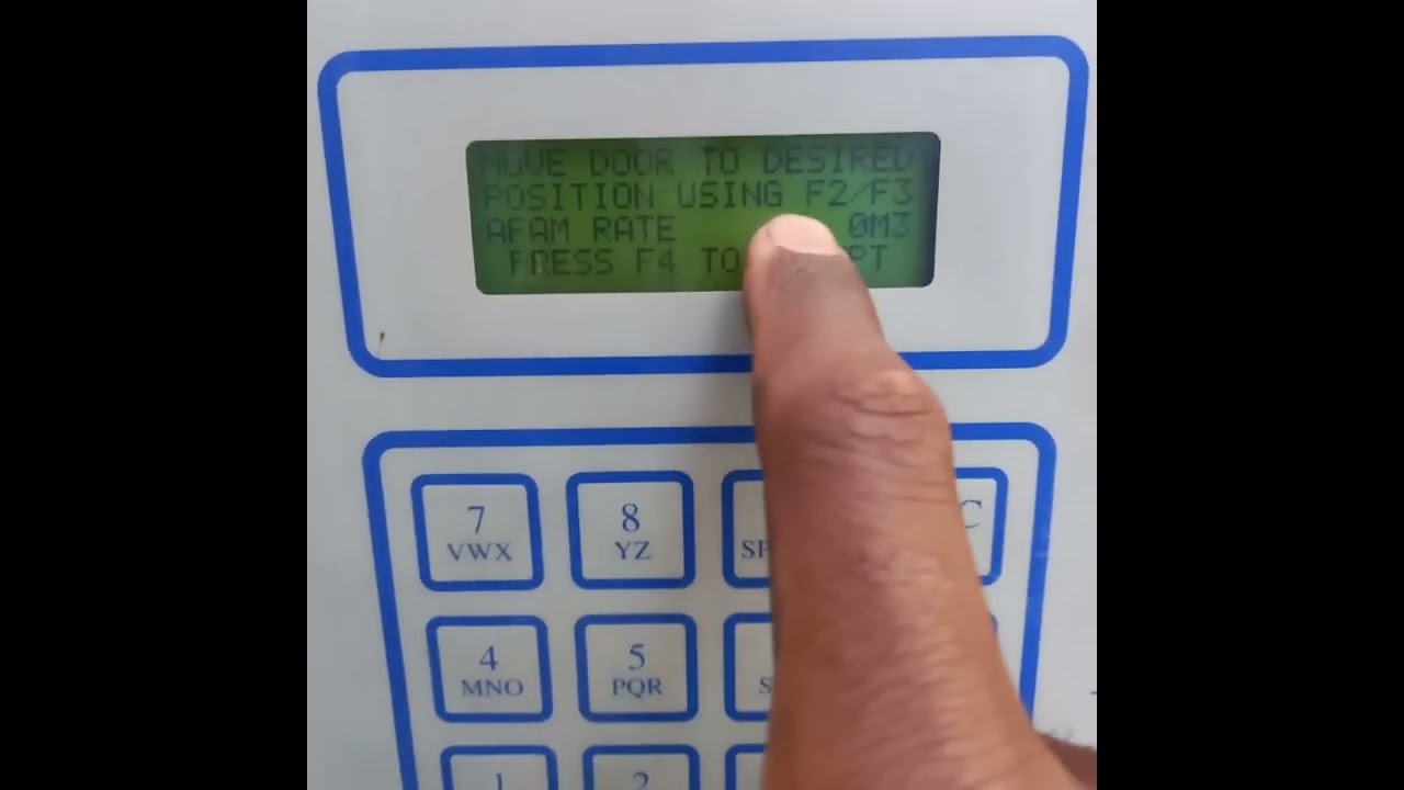 Thermo king Reefer, AFAM+ vent setting manually.