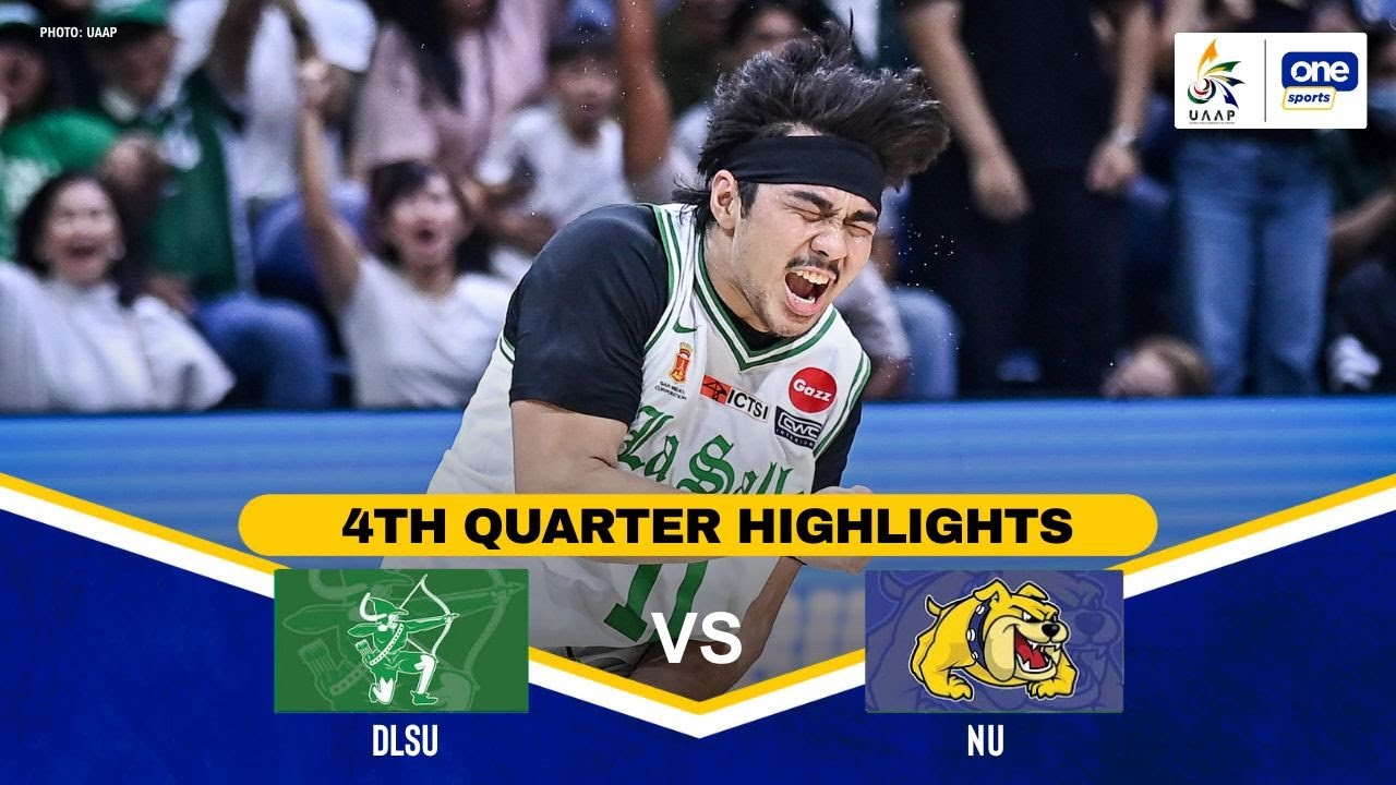 DLSU vs NU | 4TH QUARTER HIGHLIGHTS | UAAP SEASON 88 MEN’S BASKETBALL ...