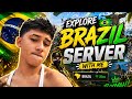 Lets explore brazil🇧🇷 server with me #freefire 