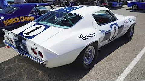 Heel Toe in the '70 Chaparral Racing Chevy Camaro